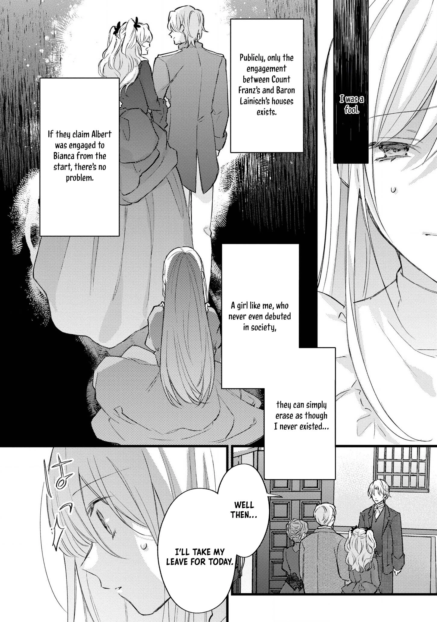 Suterare Danshaku Reijou wa Kuro Kishi-sama no Okiniiri Chapter 1 Page 8